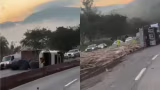 Motorista morre em acidente com duas carretas e carro na BR-381, entre Igarapé e Itatiaiuçu