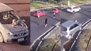 Vídeo de segurança reacende repercussão de atropelamento de família na faixa em Campina Grande