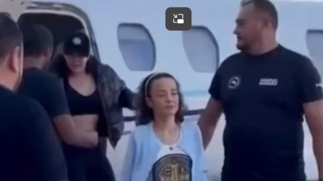 Vídeo de Maiara desembarcando em Querência (MT) viraliza e gera comentários sobre sua aparência