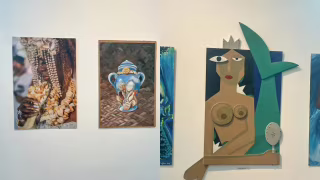 Biblioteca Parque Estadual recebe até 15 de junho exposição gratuita com 123 obras sobre Iemanjá