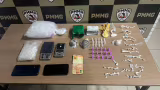 Dois homens são presos por suspeita de tráfico de drogas no bairro Dr. Eduardo, em Caratinga