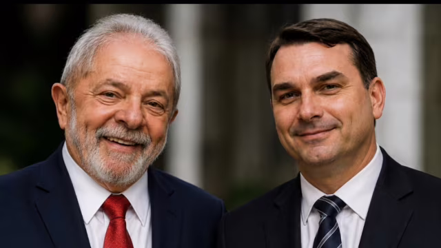 Quaest aponta que Lula amplia vantagem sobre Flávio Bolsonaro em simulações para 2026