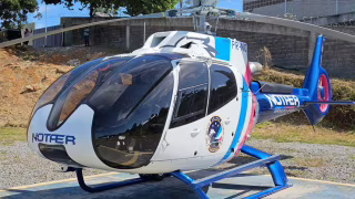 Helicóptero do Notaer é acionado em buscas por Lisalinda Spamer em Afonso Cláudio