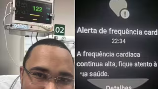 Relógio inteligente alerta batimento alto e analista de 35 anos descobre arritmia em São José do Rio Preto