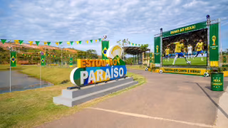 Prefeitura de Santana do Paraíso vai instalar telão itinerante para jogos do Brasil na Copa 2026