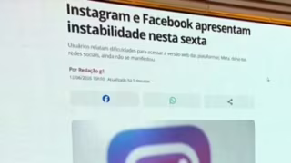 Instagram e Facebook apresentam instabilidade nesta sexta-feira (12), e Meta diz trabalhar em correção