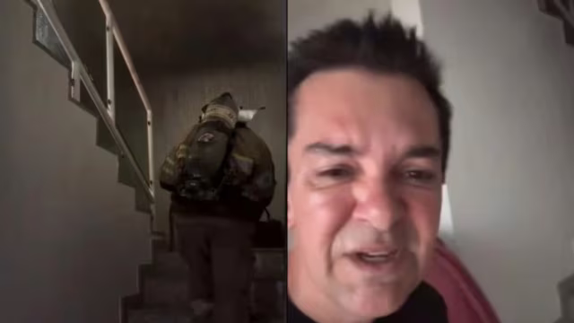 Incêndio atinge casa do cantor gospel Regis Danese; artista mostra chamas e aciona bombeiros