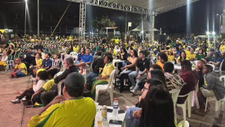 Brasil x Haiti terá telão, pagode e troca de figurinhas na Praça 1º de Maio, em Timóteo