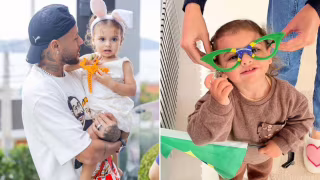 Neymar comemora aniversário de 2 anos da filha Helena e faz declaração nas redes