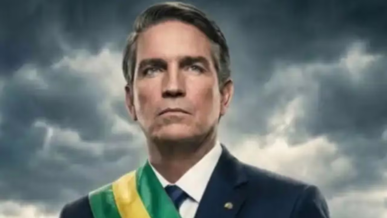 Capa do filme 'Dark Horse', que promete retratar Jair Bolsonaro •