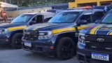 PRF recebe três viaturas blindadas para reforçar policiamento nas BRs 116 e 262 na região