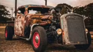 Mecânico de Araraquara leva 10 anos para criar rat rod com peças de sucata