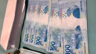 PF apreende R$ 5 mil em notas falsas e prende suspeito em Barbacena