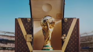 Taça da Copa de 2026 será apresentada em baú da Louis Vuitton antes da final nos EUA