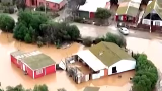 Temporais no Chile deixam 10 mortos, quatro desaparecidos e 104 mil isolados