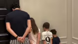 Cristiano vai para o “cantinho da disciplina” após defender os filhos