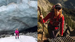 Santista de 57 anos conclui formação para guiar trilhas nos Alpes Suíços