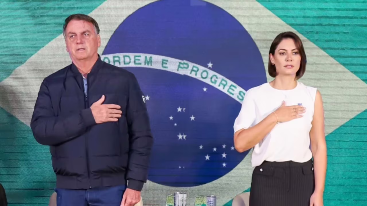 Jair e Michelle Bolsonaro