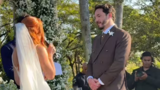 Viih Tube e Eliezer celebram casamento em fazenda de Porto Feliz, no interior de São Paulo