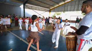 Jogos Escolares de Santana do Paraíso têm abertura oficial com alunos de seis escolas
