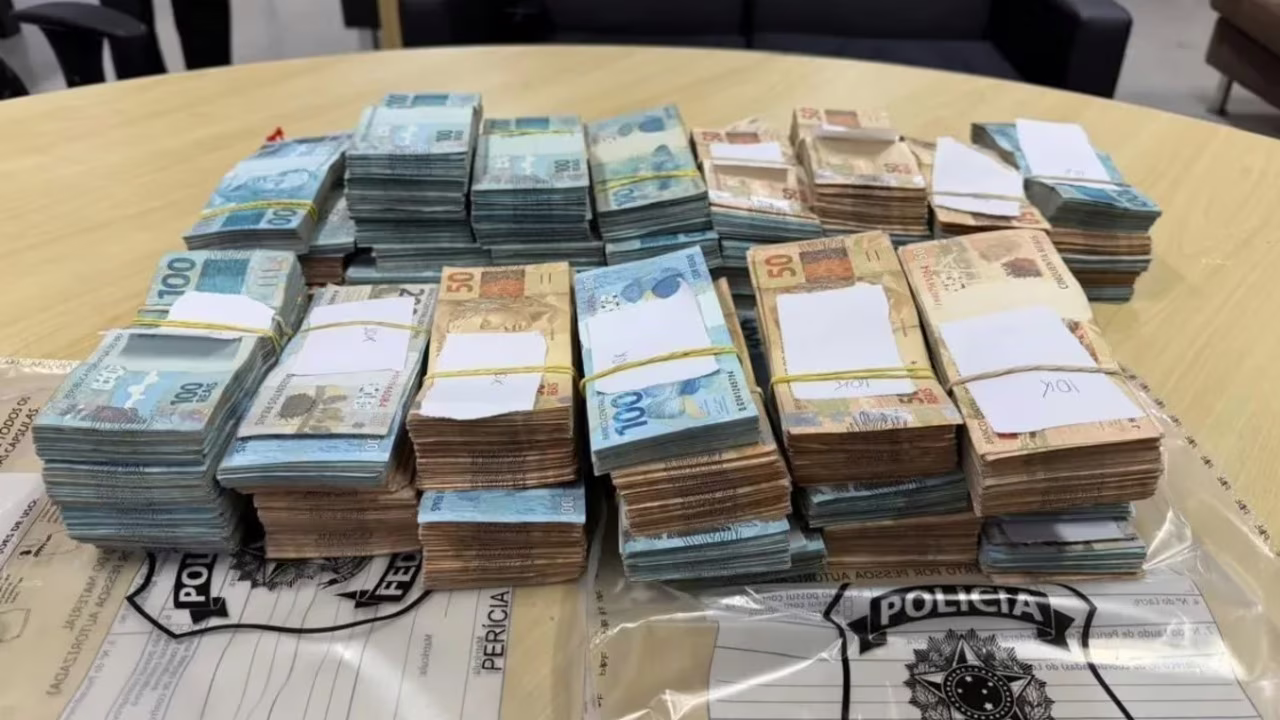 R$ 510 mil apreendidos