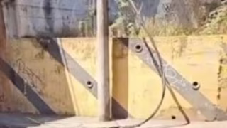 Cabo rompe sob viaduto do Vila Ipanema e afeta comércio no Centro de Ipatinga