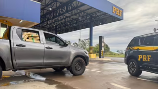 PRF apreende 1,5 tonelada de maconha em caminhonete furtada no Paraná