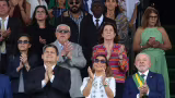 Lula participa de desfile pelos 204 anos da Independência em Brasília