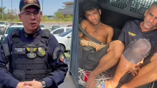 Dois homens são presos por suspeita de série de furtos em Cuiabá, Mato Grosso