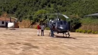 Helicóptero com ex-deputado Fábio Ramalho faz pouso de emergência em Caratinga, MG