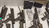PF e PRF prendem suspeito com 11 fuzis e submetralhadora na Dutra, em Seropédica