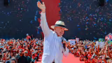 Artistas declaram voto em Lula durante ato de campanha em Copacabana