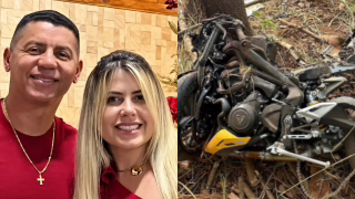 Rogério Camilo e Paulla Regina são enterrados em Goiânia após acidente na BR-060