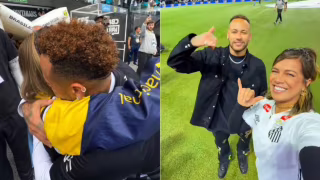 Naty Potira relembrou emoção ao receber abraço e camisa de Neymar antes de morrer aos 39 anos