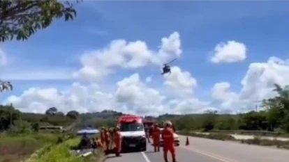 Família de Timóteo sofre acidente na BR-101 em Sergipe; duas pessoas morreram