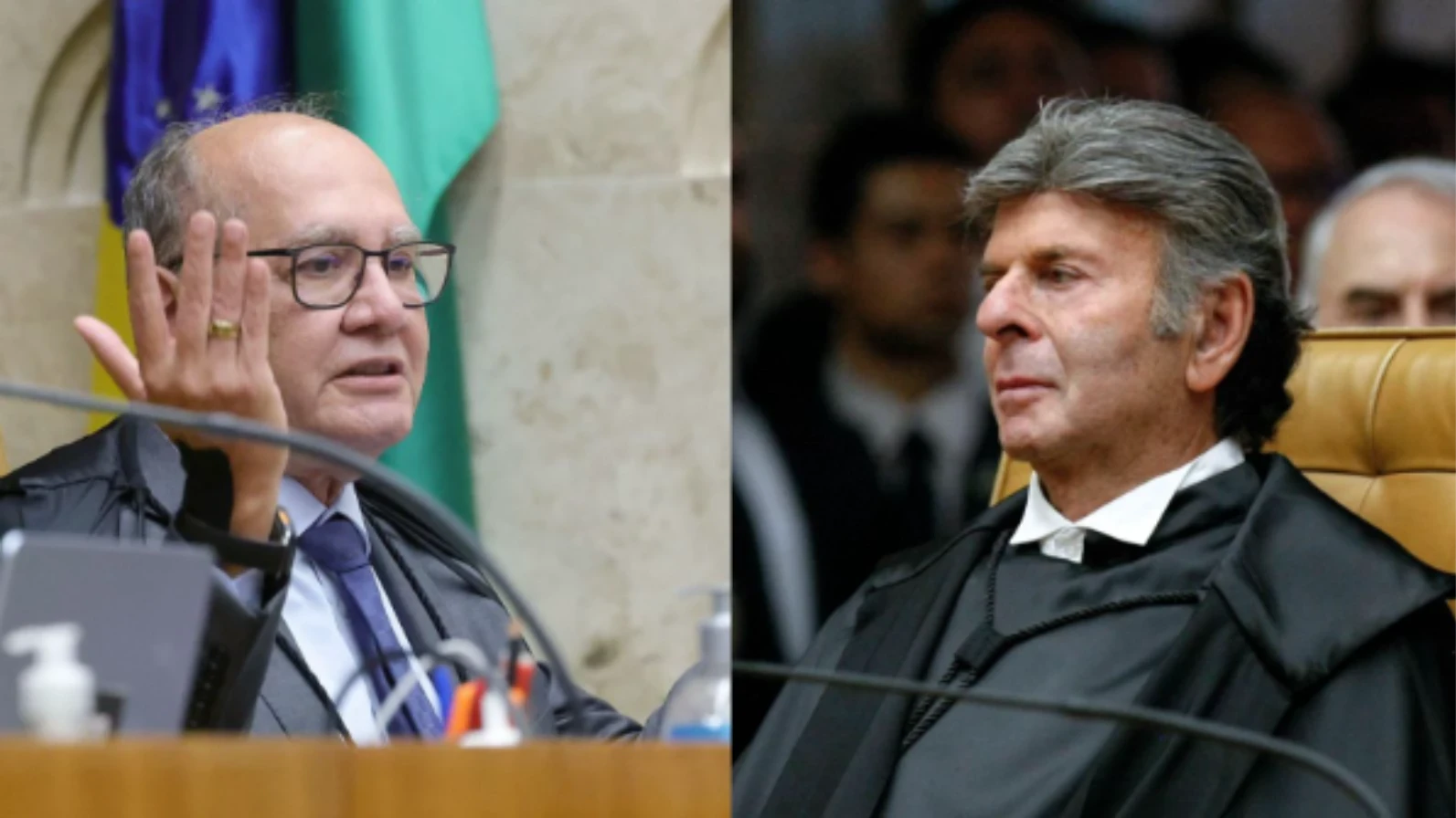 Tensão entre Gilmar Mendes e Fux acirra clima no STF