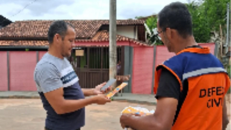Defesa Civil de Ipatinga intensifica ações e orientações em áreas de risco durante a Semana Nacional de Redução de Desastres