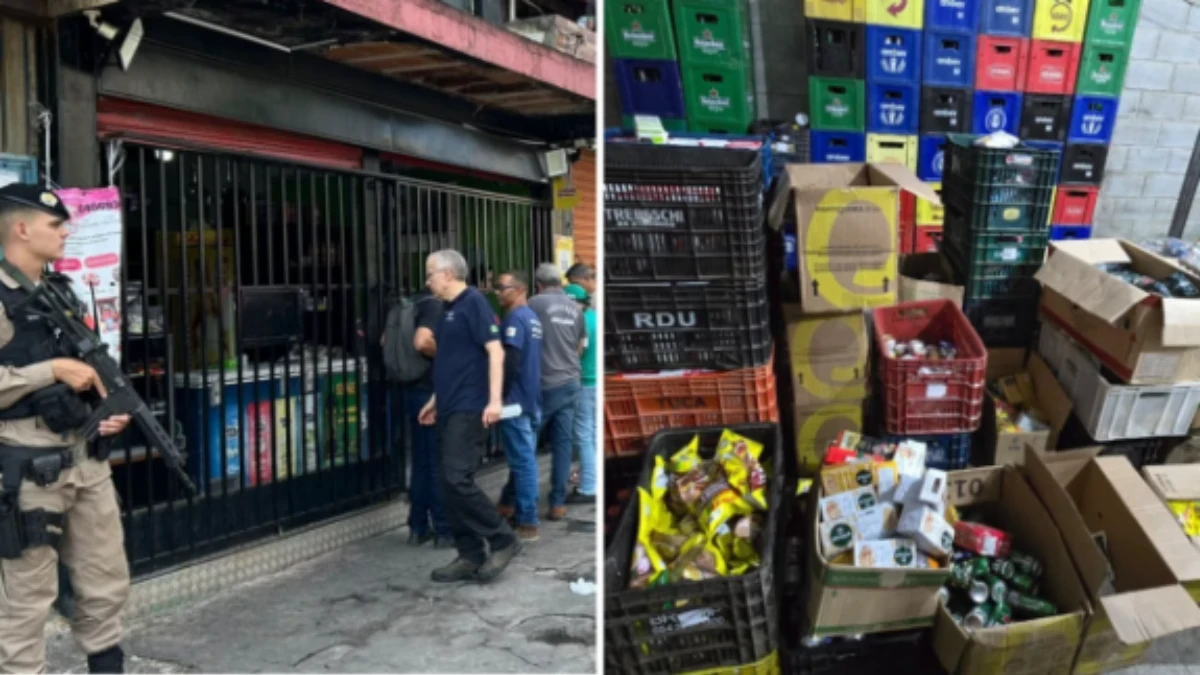 Polícia Militar interdita galpão com alimentos e bebidas vencidas em BH