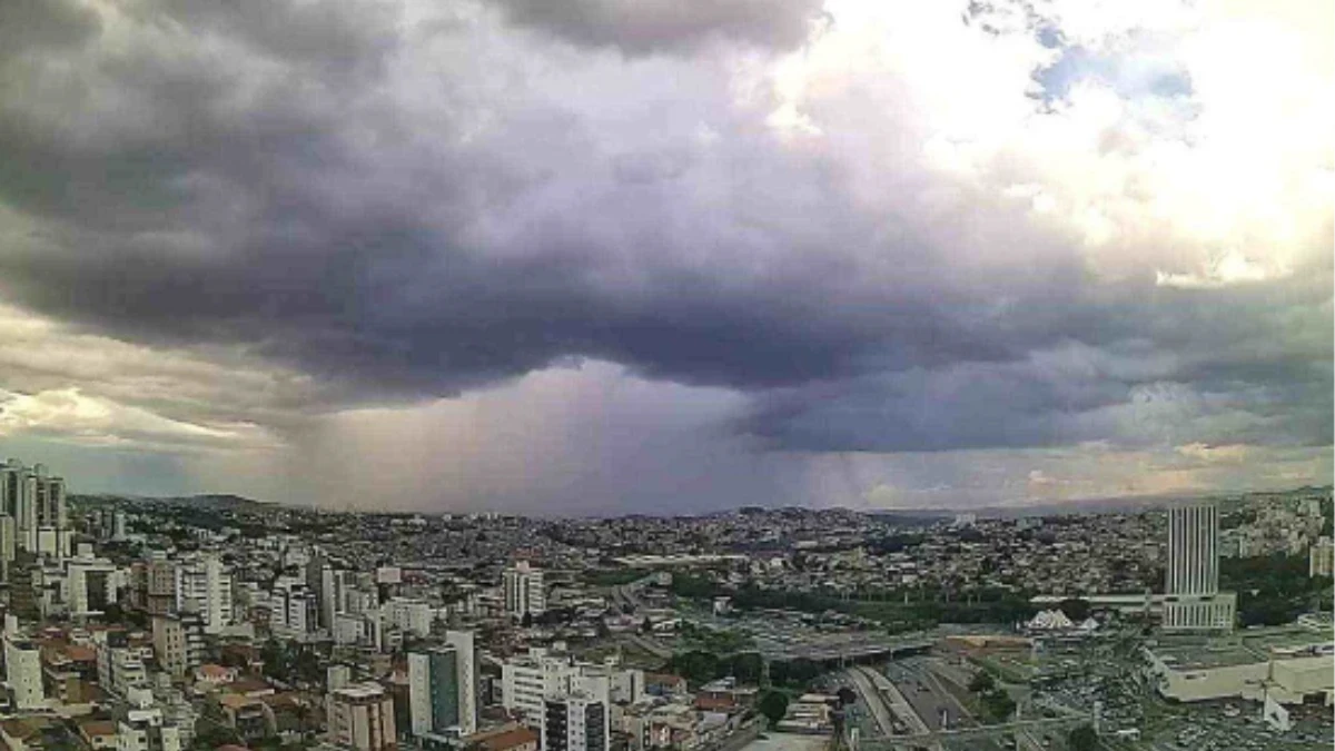 Frente fria traz frio intenso e alerta de chuvas para BH e Minas Gerais