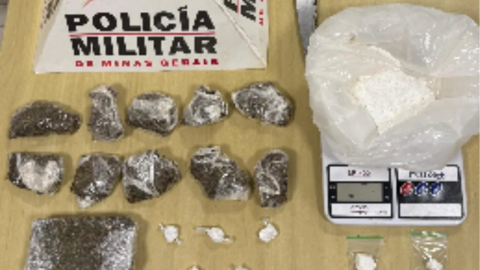 Polícia apreende drogas e prende suspeito em Ipatinga