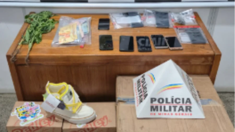 Operação policial prende dois suspeitos e apreende itens furtados em João Monlevade