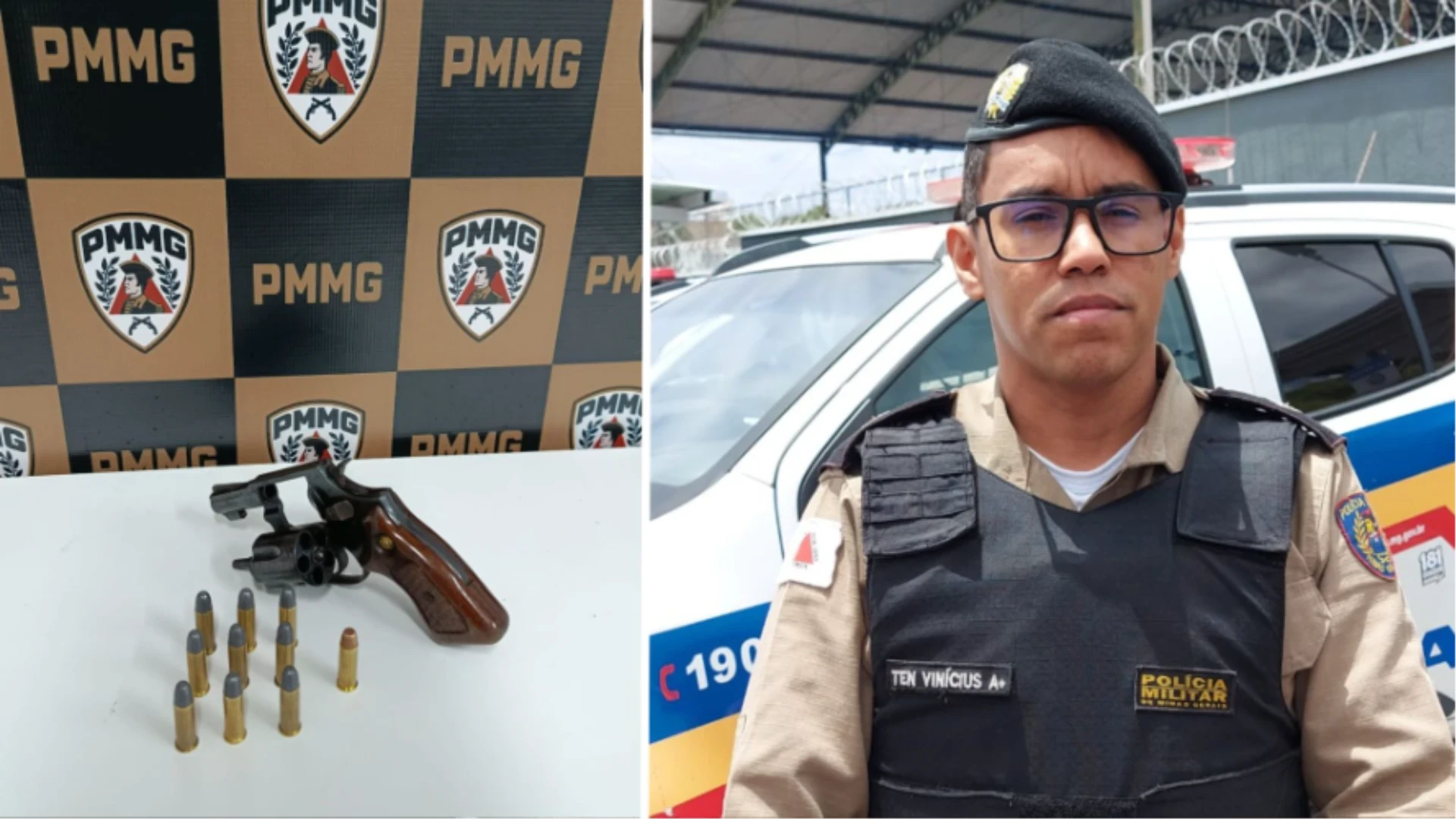 Adolescente é apreendido com arma em Fabriciano e comparsa foge; "tenho muitos inimigos"