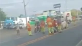 Motorista foge após grave acidente na BR-116 em Caratinga
