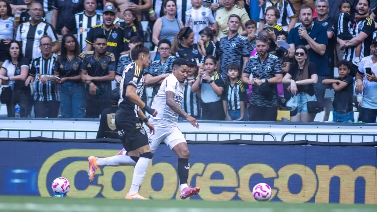 Partida acirrada entre Atlético e Ceará