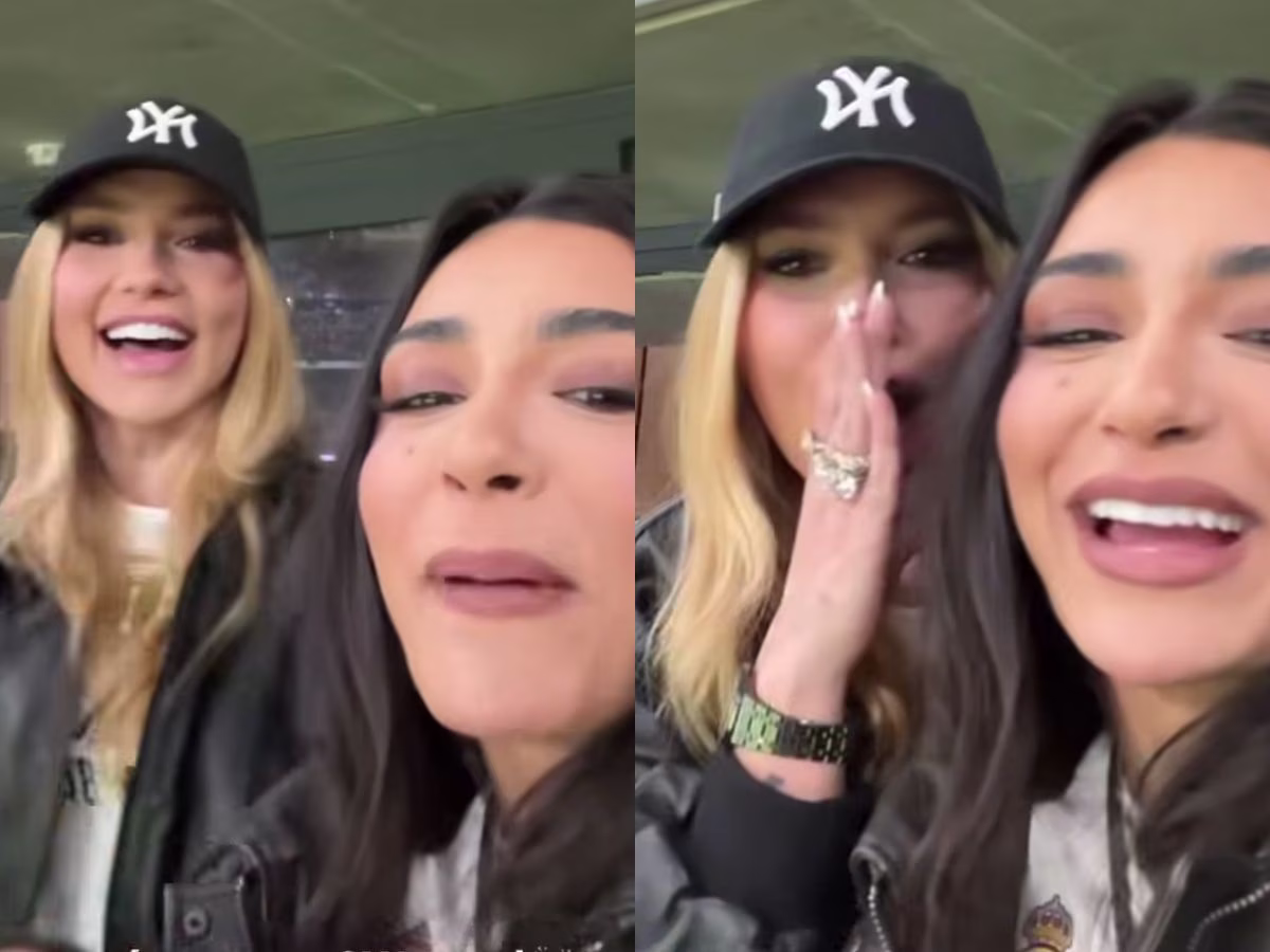 Virginia e Duda Freire celebram a conquista do Real Madrid, destacando que este lugar é especial para eles
