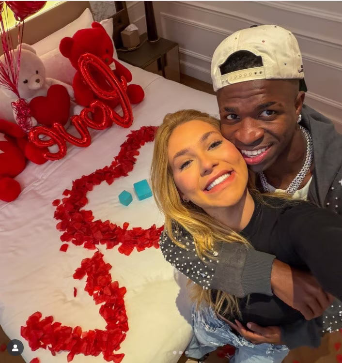 O casal tornou público o seu relacionamento