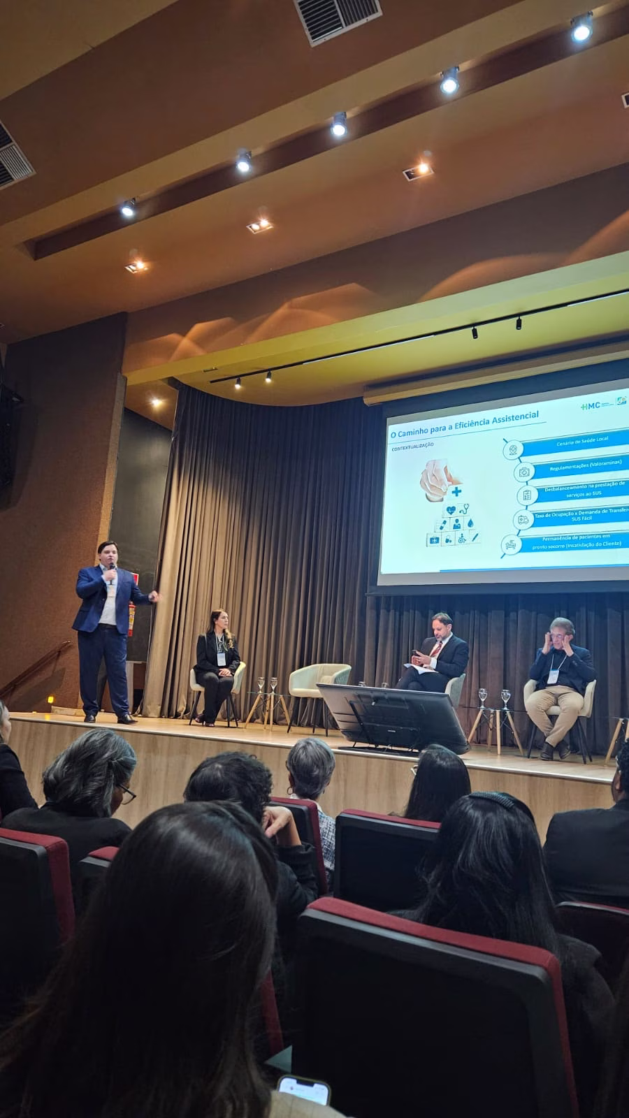 Cerimônia em Belo Horizonte.