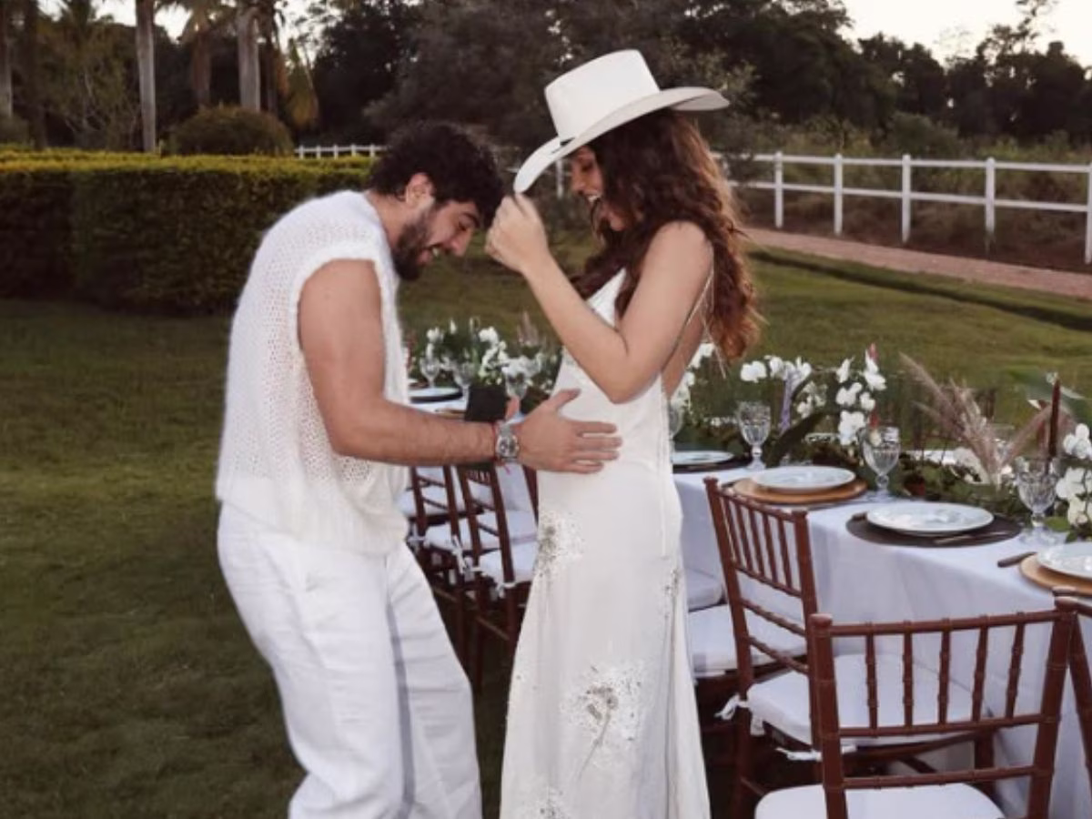 Natan e Rafa aguardam ansiosamente a chegada de sua primogênita, Zuza