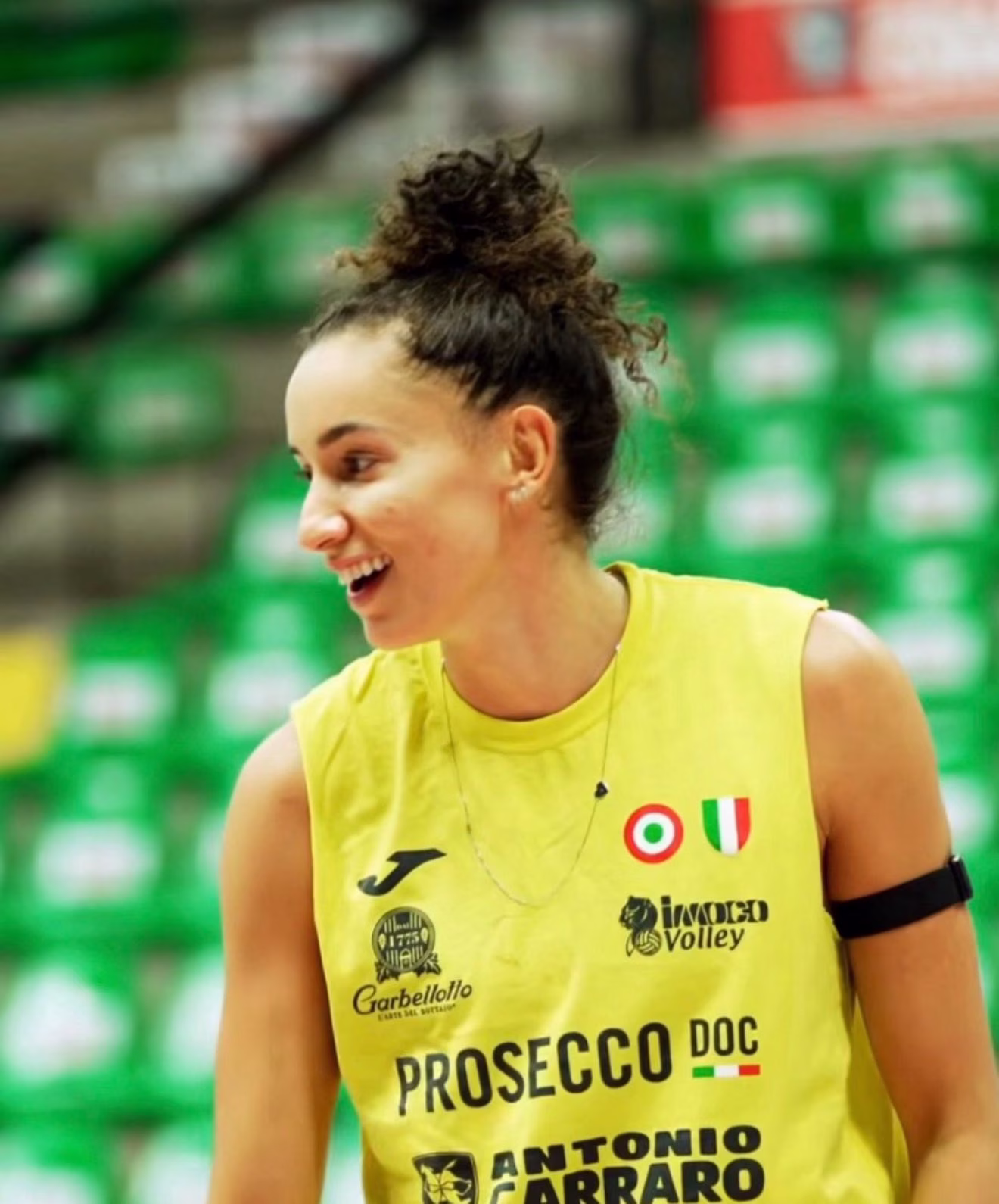 A atleta da Seleção brasileira Gabi Guimarães, 31 anos