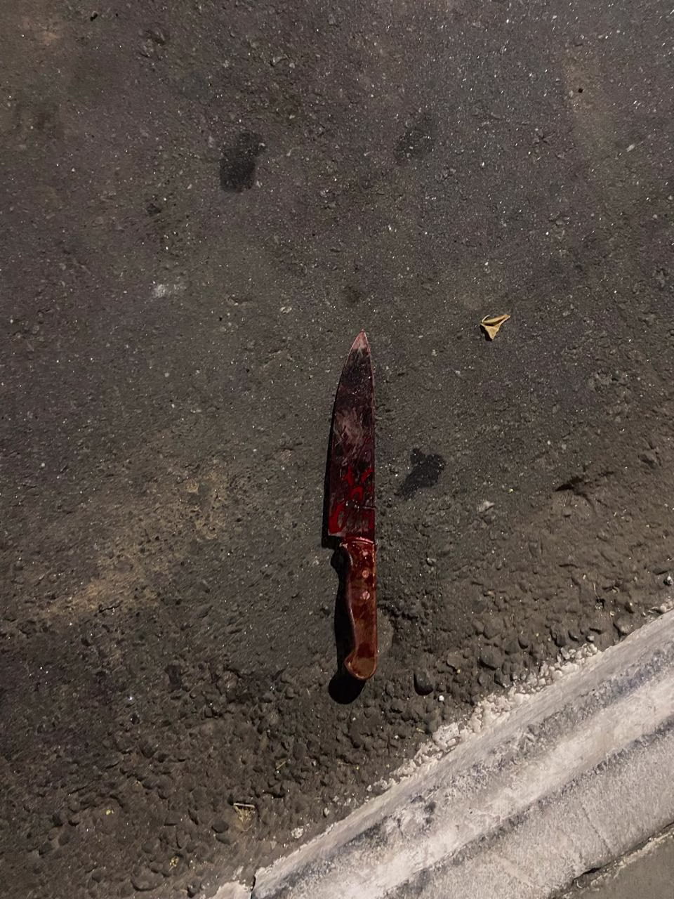 Faca utilizada no crime